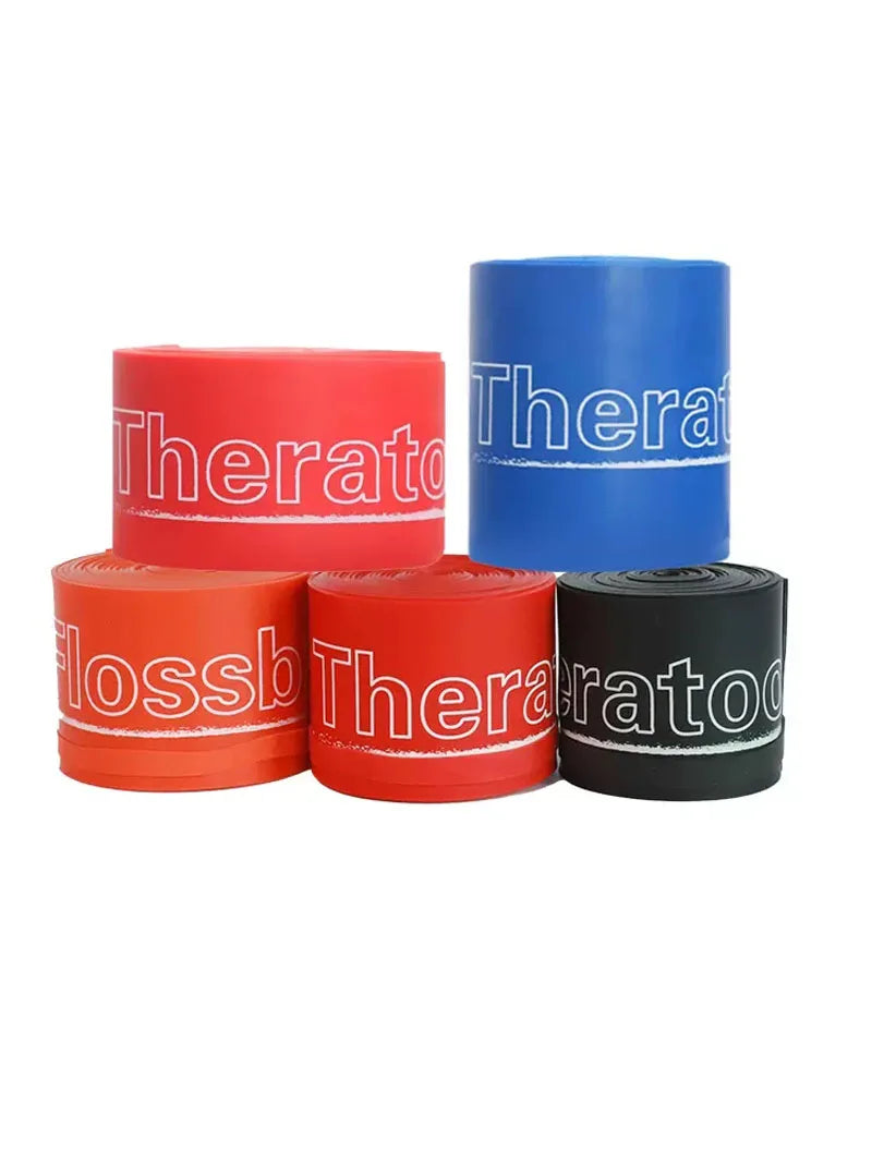 Floss Bandyoga latex tension resistance bands with a bodybuilding cultivate one’s morality arm guard pull strength