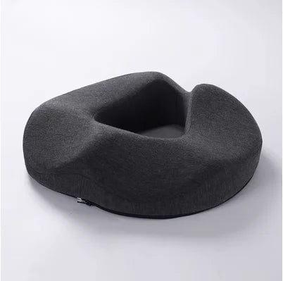 Ergonomic Memory Foam Donut Seat Cushion,Office Comfort Pillow for Cailbone Pain Bed Sores Hemorrhoids Sciatica - Dark