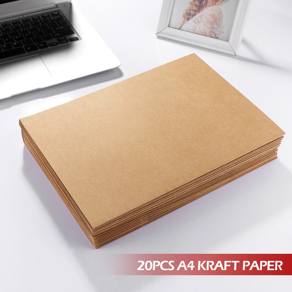 10pcs A4 Kraft Paper File Folder Document Folder Office File Bag File Bag Organizer Storage Holder School Stationery