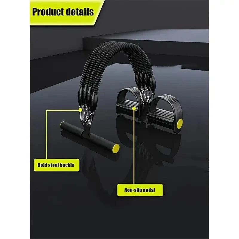 1 PCS Resistance Band With Handles Elastic Pull Rope For Waist Arm Leg Workout Home Fitness Exercise Equipment Multi