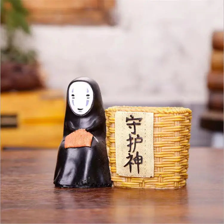 Creative ins unicorn cartoon cute primary and secondary school students pen holder resin gift birthday gift for boys