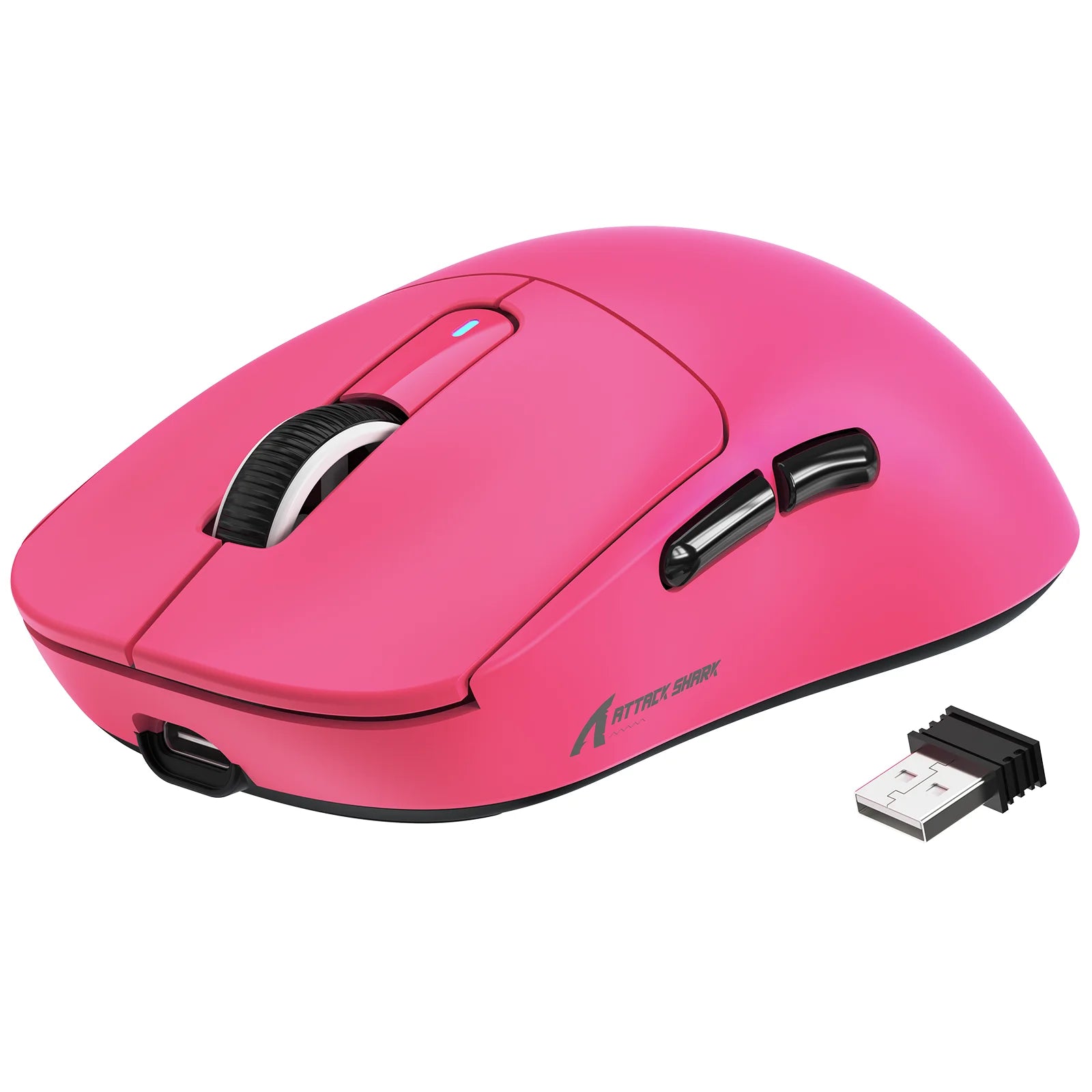 ATTACK SHARK X3 Wireless Gaming Mouse,49g Ergonomic PC Mouse,Triple Modes PAW3395 26K DPI Optical Sensor,Programmable