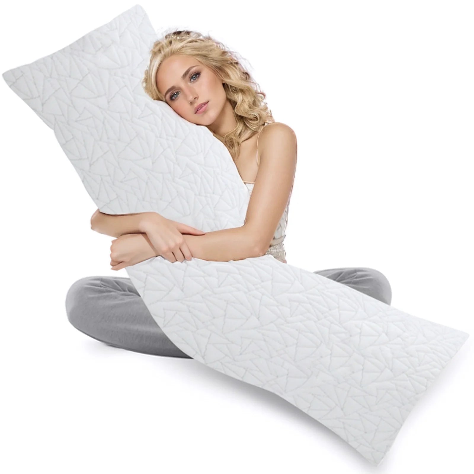 memory-foam-body-pillow-fluffy-body-pillows-for-adults-large-long-bed-pillows-for-sleeping-20x54-inch-white