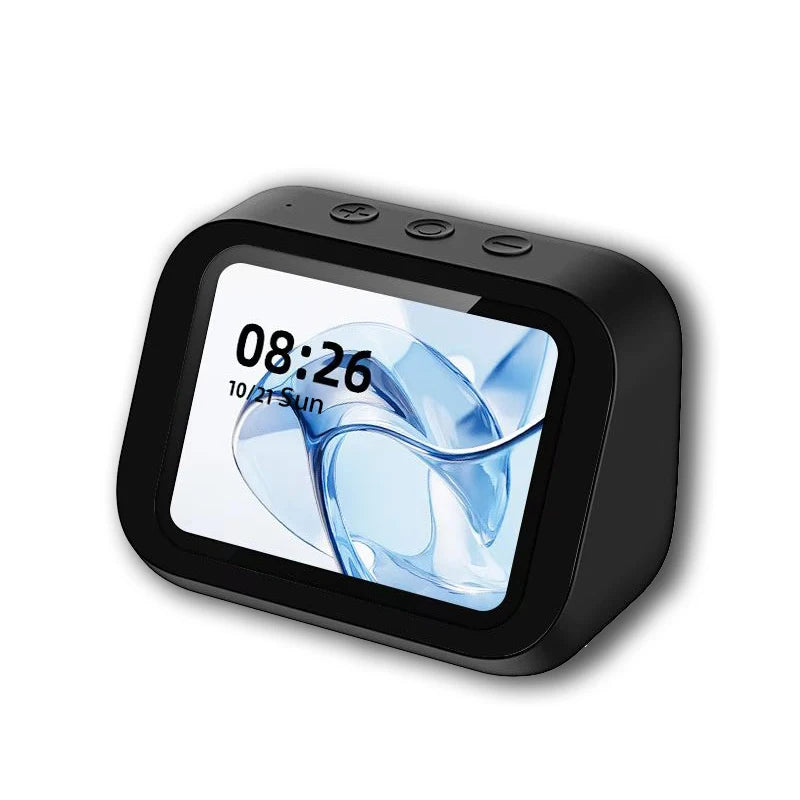 Smart Bluetooth Alarm Clock with Speaker Weather Display Night Light Music Stories Player Photo Frame Bluetooth APP