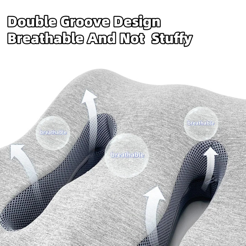 Ergonomic Memory Foam Leg Foot Raiser Pillow Support Cushion Foot Stress Relief Cushion Massage Support Body Pillow