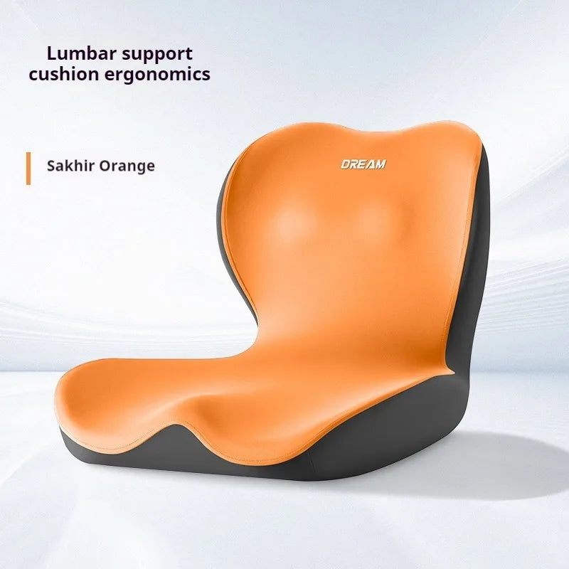 Upgrade ’L’ Shape Memory Foam Orthopedic Cushion Comfort Ergonomic Design Back Coccyx Pillow Car Seat Office Chair Pain