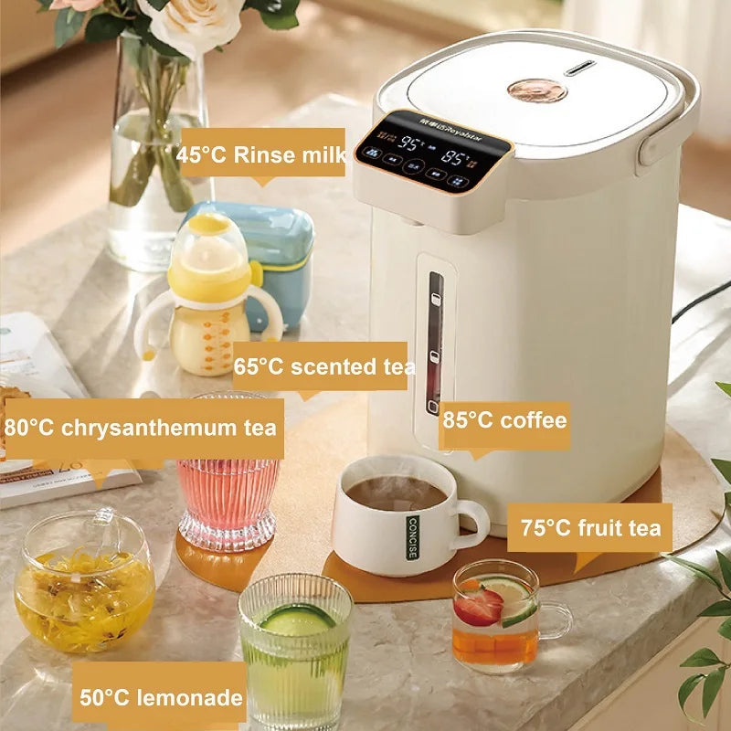 5L Smart Electric Kettle Home 14 Gear Adjustable Temperature Electric Water Bottle Automatic Insulated Water Dispenser