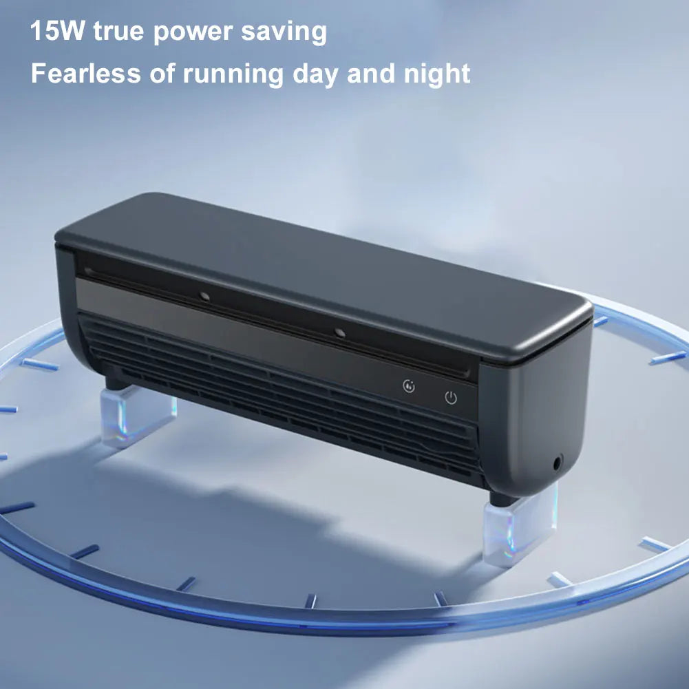 Wall-Mounted Air Cooling Fan 3 Speeds Desk Fan Rechargeable Electric Fan for Home Kitchen Bedroom Office