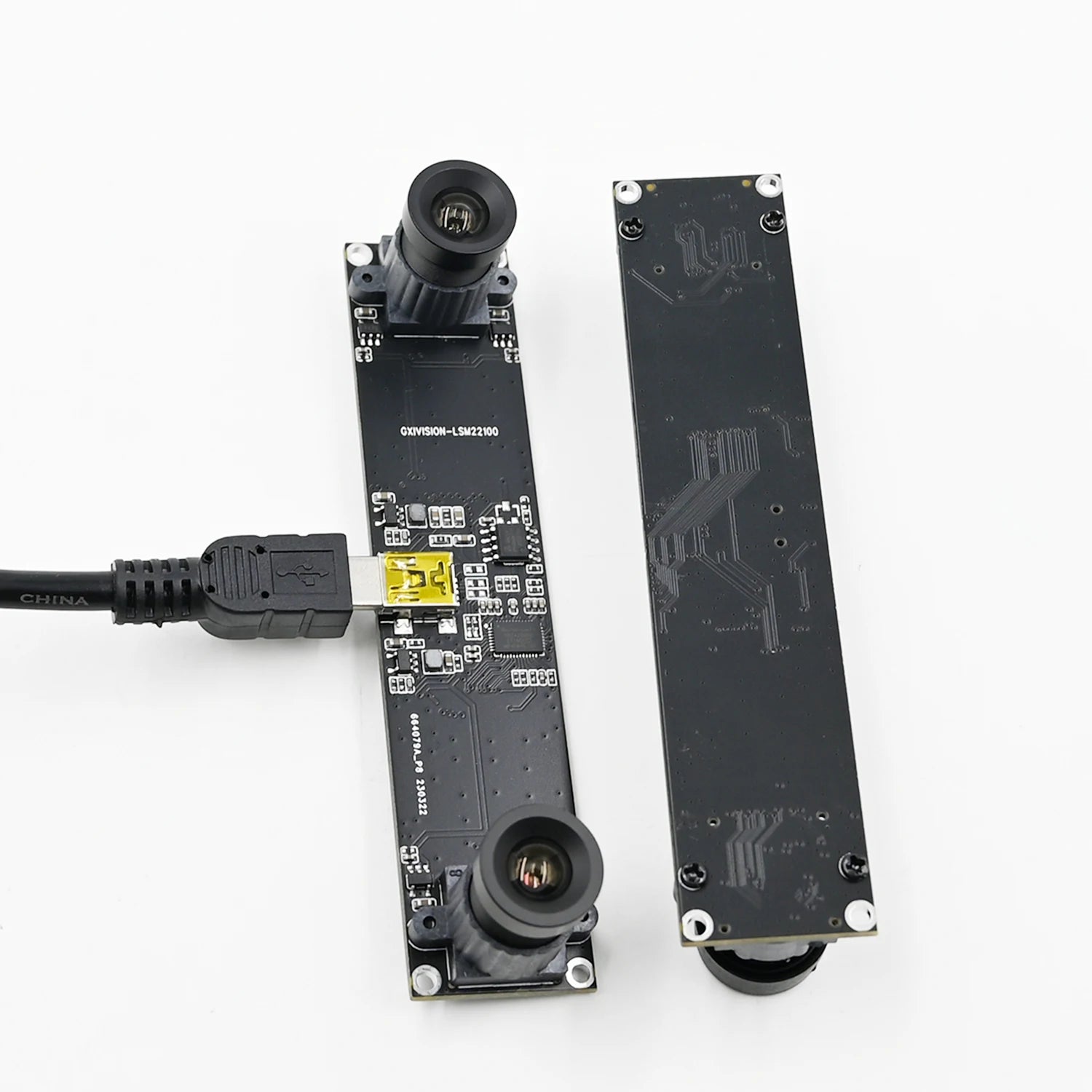 USB Camera Module Dual Lens 720P,Synchronization Same Frame,2560x720 30fps,Fixed Focus Webcam 2MP,For 3D Modeling VR