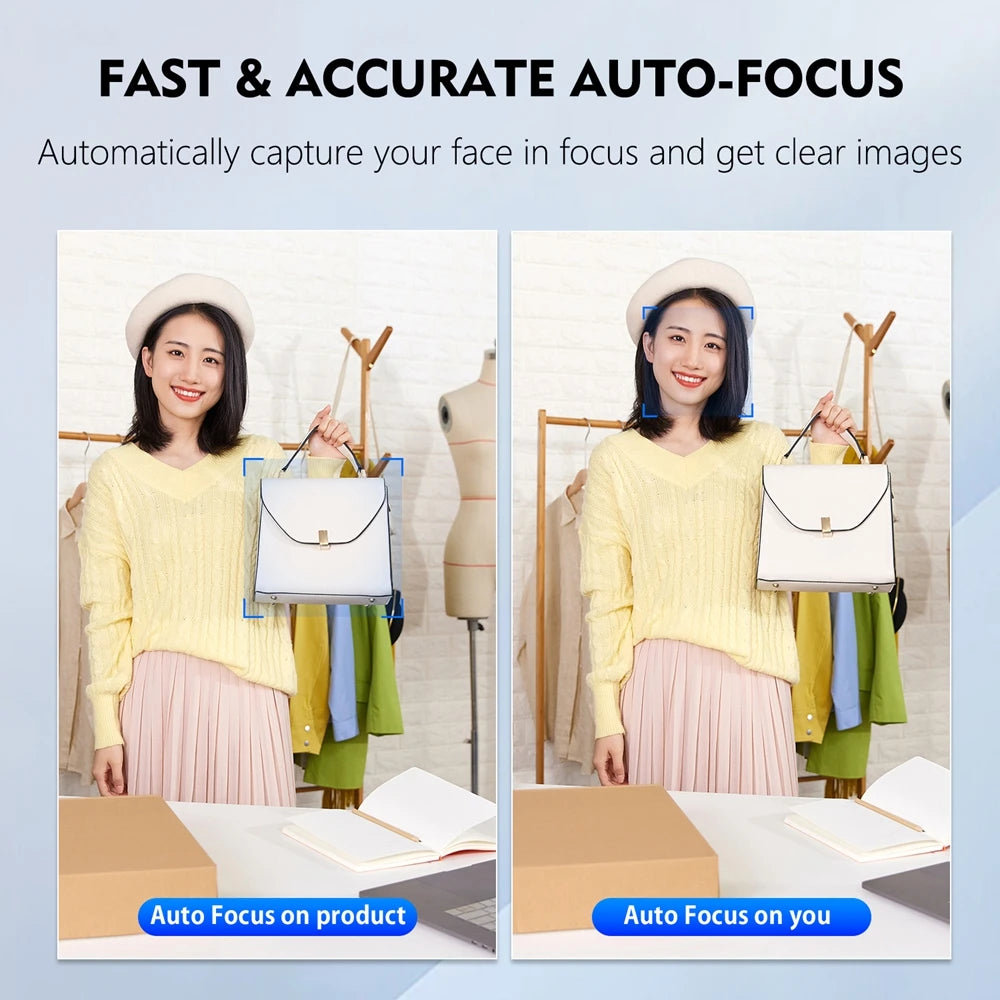 TOALLIN Face Recognition Login PC Camera 2K 1080P Windows Hello Webcam Camera for Laptop Desktop USB Camera