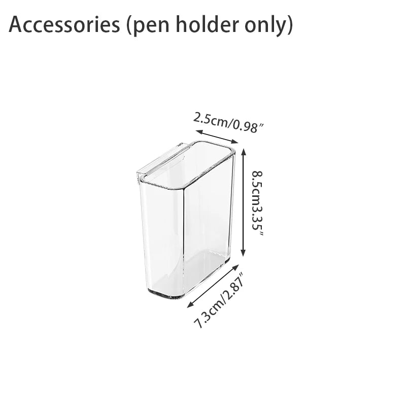 Desk Organizer with 2 Vertical File Holder 4 Tier Stackable Paper Letter Tray File Organizer with Pen Holder,Desk