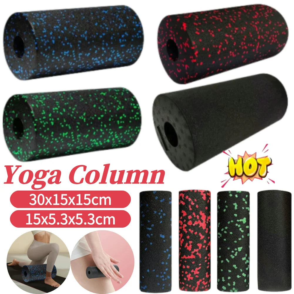Foam Roller Massage Column High Density Exercise Roller Multi-Function EPP Hollow Massage Roller Non Slip for Yoga