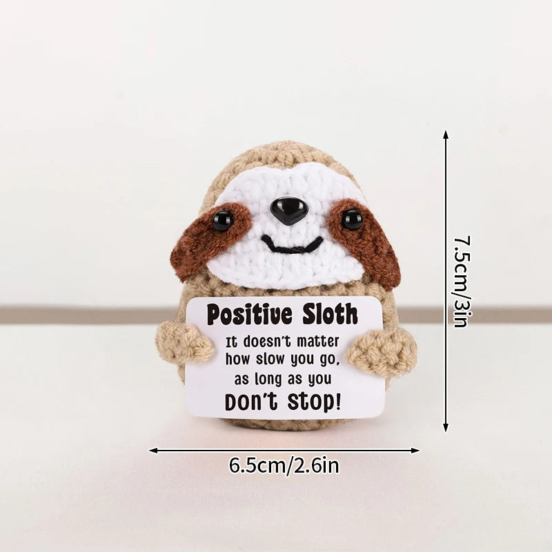 Positive Potato Ornament Desk Accessories Offices Accessories Desktop Decoration Crochet Fruits Vegetables New Year