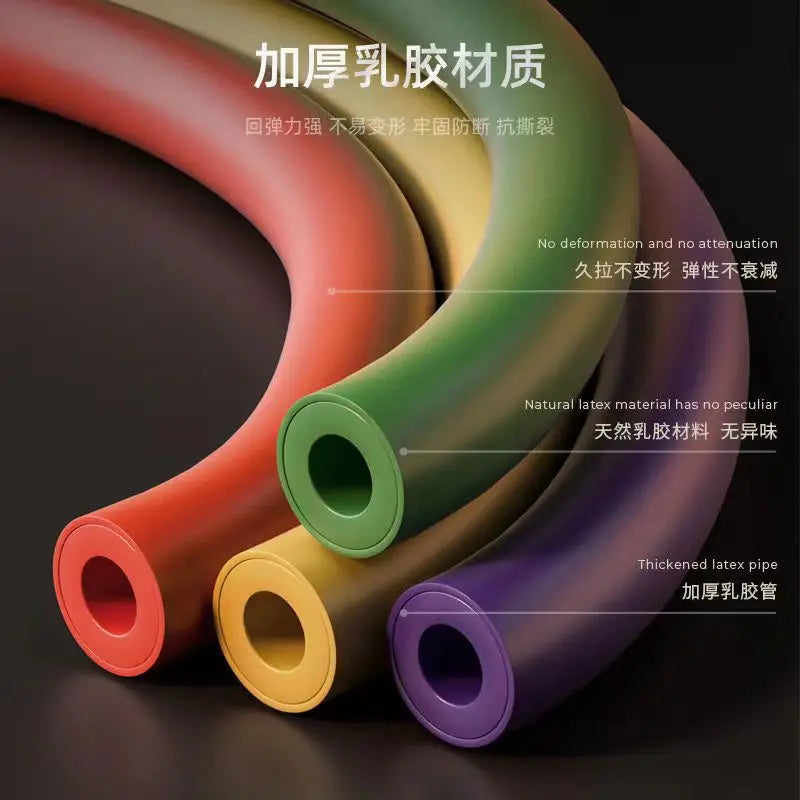 11pcs Tension Rope Tension Band Chest Expansion Resistance Band Adjustable Multi-function Puller Strength Training