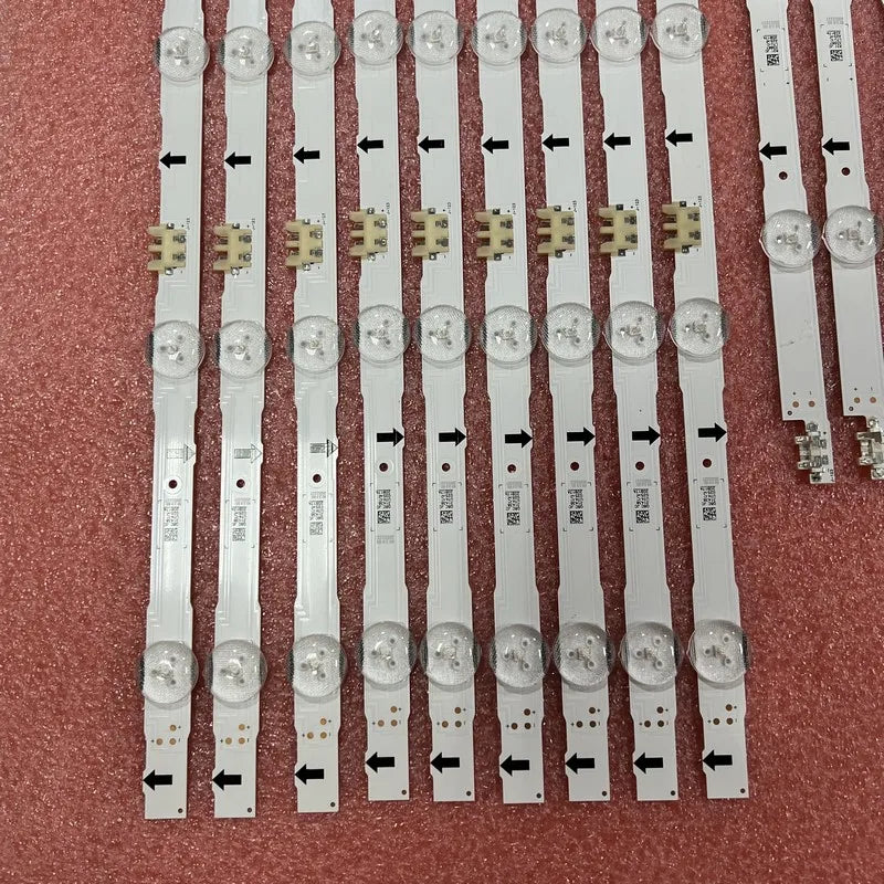 Kit LED Backlight Strip(27)For Samsung UE75H6470 UE75H6475 UN75H6350AF UN75H6350 UE75H6400 UA75H6400 BN96-30437A 30438A