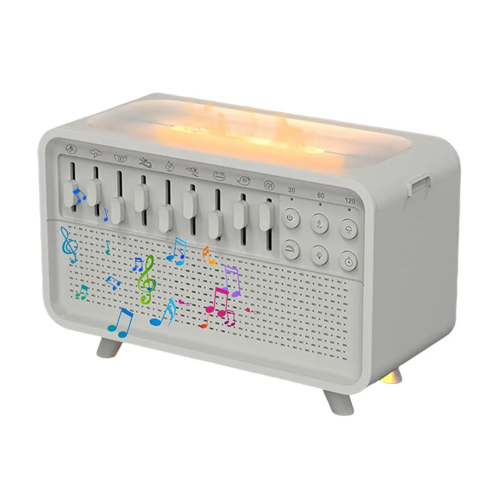 white-noise-machine-flame-air-diffuser-humidifier-with-8-nature-sounds-bt-speaker-night-light-essential-oil-diffuser