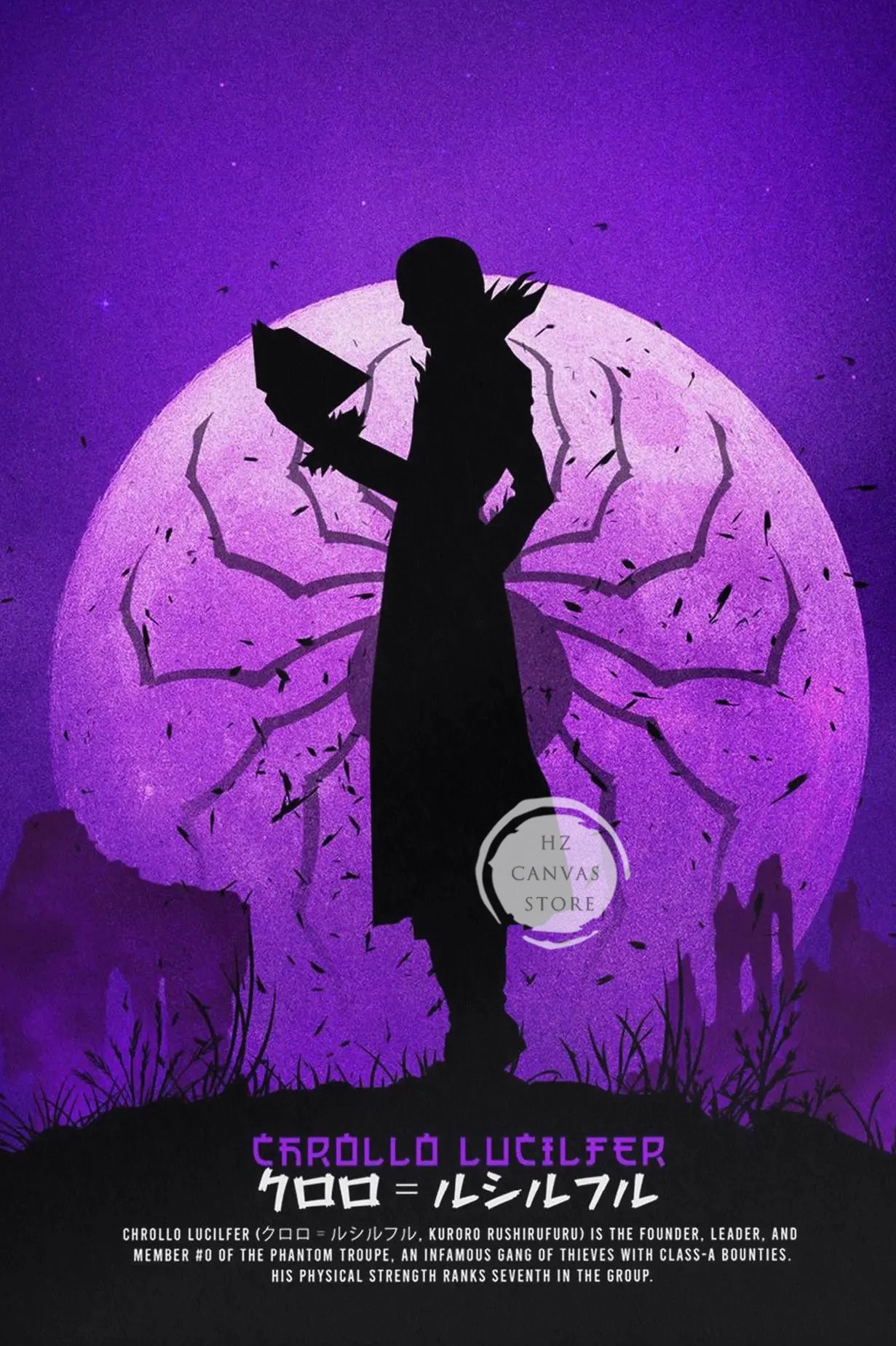 Unique Anime Poster HxH Modern Manga Wall Art Japanese Style Home Decor Living Room Bedroom Office Gift Anime Fans