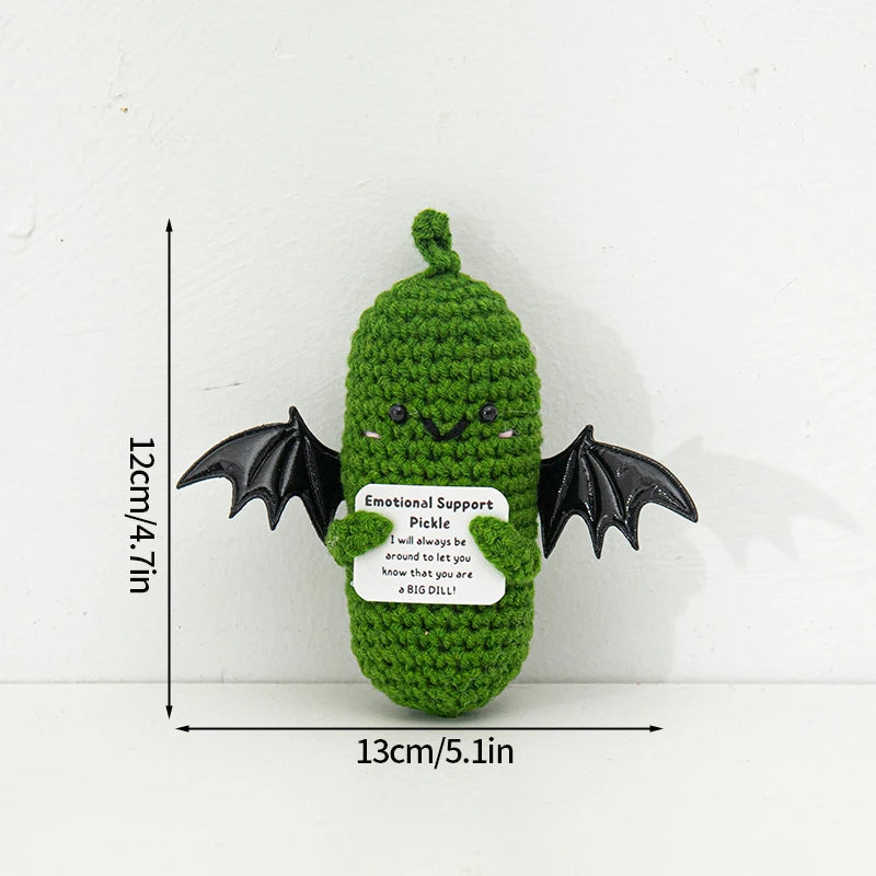 Crochet Ornament Finished Positive Figures Crochet Animals Chicken Desk Accessories Home Office Decor Christmas New