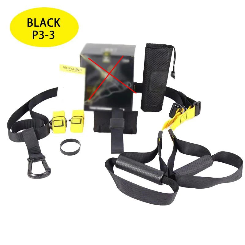 Hanging Training Strap Adjustable Fitness Band Chest Exercise Strap Pull Rope Resistance Band Set Home Gym Exercise