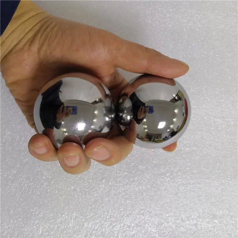 Solid diameter 50mm or 60mm Hand Massage Exersice steel ball Stress Relief fitness health Massage Balls Baoding iron