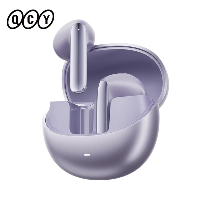 QCY HT10 AilyBuds Pro+ ANC Wireless Earphone Hi-Res Audio with LDAC Bluetooth 5.3 Earbuds 6 Mic AI HD Call Multipoint