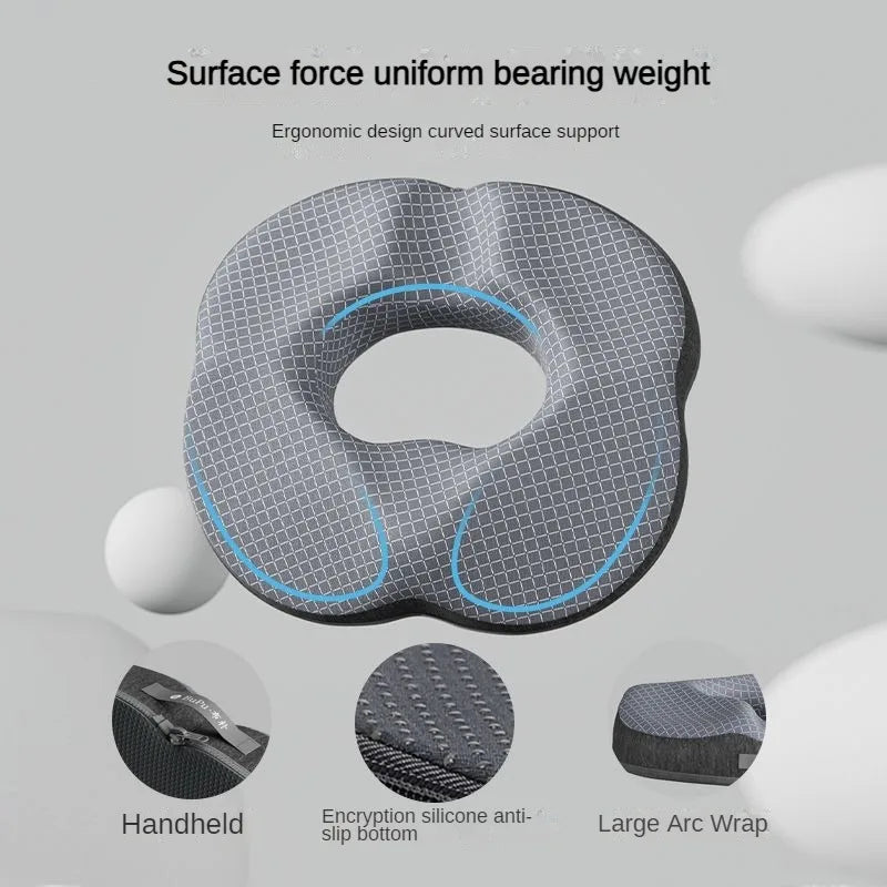 Donut Pillow Hemorrhoid Seat Cushion Tailbone Coccyx Orthopedic Medical Seat Prostate Chair for Memory Foam
