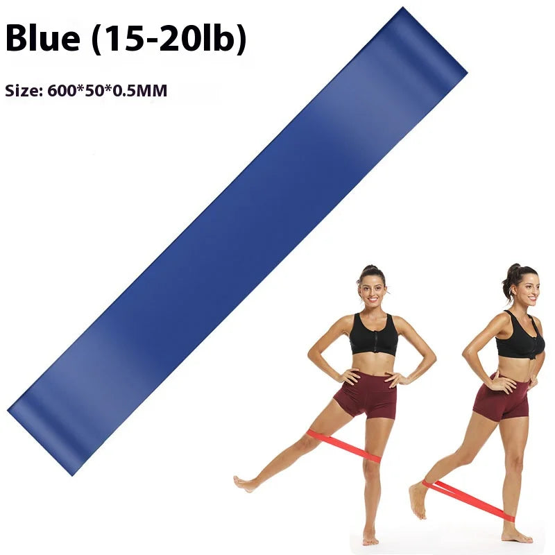 Fitness Resistance Bands Thickened Yoga Elastic Sheet Stretch Band Agility Training Strength Training Gym Equipment