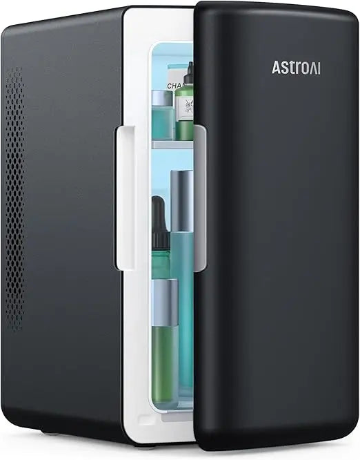 Mini Fridge 2.0 Gen 6 Liter/8 Cans Makeup Skincare Fridge 110V AC/ 12V DC Portable Thermoelectric Cooler and Warmer