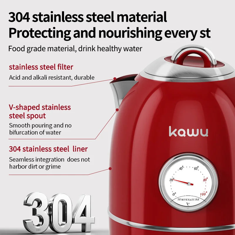 European-style retro electric kettle 1.3L large capacity constant temperature and heat preservation a great home item