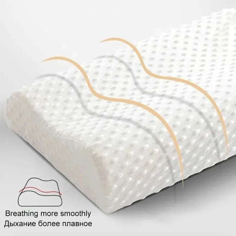 Memory Foam Pillow for Sleeping Adjustable Side Sleeper Pillow for Neck Shoulder Pain Relief Orthopedic Contour Pillow