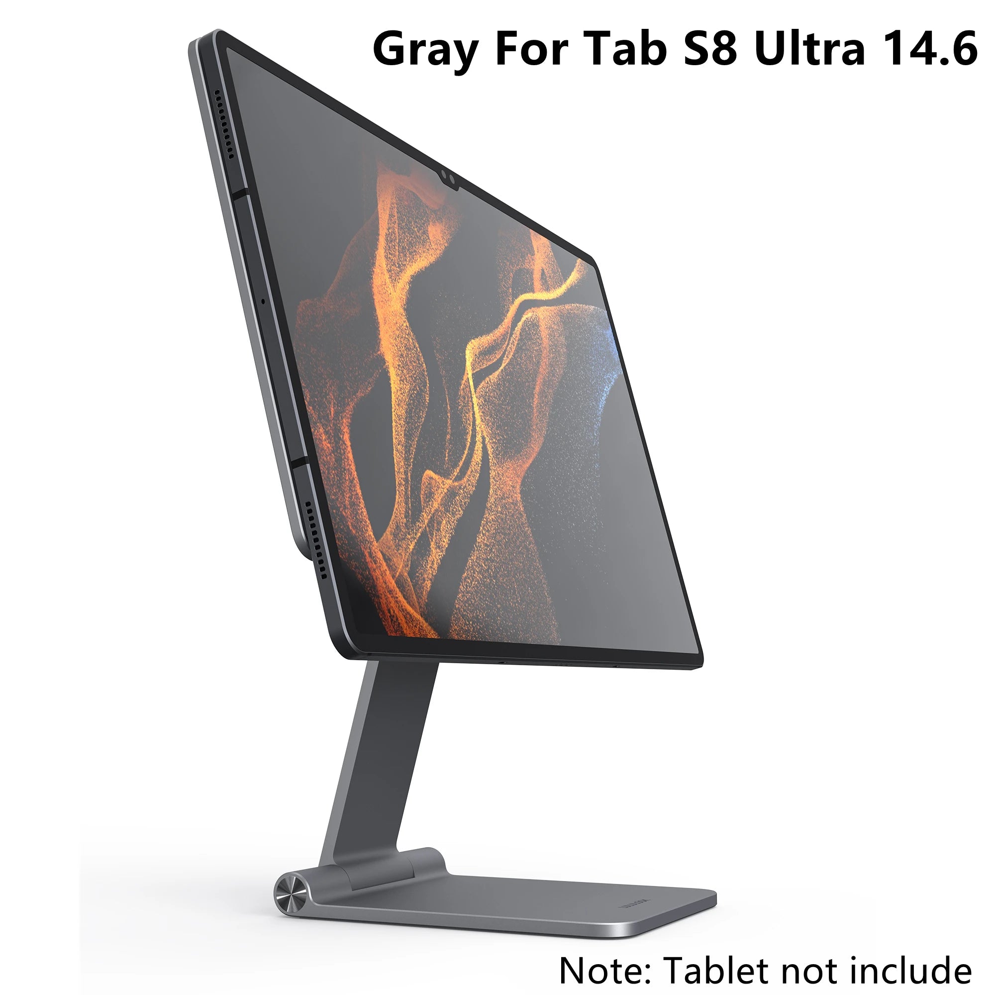 LULULOOK Magnetic Stand For Samsung Galaxy Tab S10/S9/S8 Ultra 14.6 S9/S7/S8 Plus S7 FE Foldable Adjustable Desk Holder