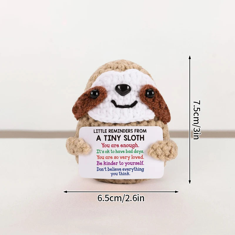 Crochet Ornament Finished Positive Figures Crochet Animals Chicken Desk Accessories Home Office Decor Christmas New