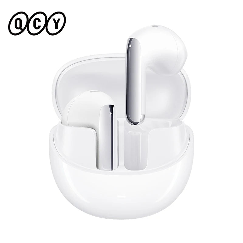 QCY HT10 AilyBuds Pro+ ANC Wireless Earphone Hi-Res Audio with LDAC Bluetooth 5.3 Earbuds 6 Mic AI HD Call Multipoint