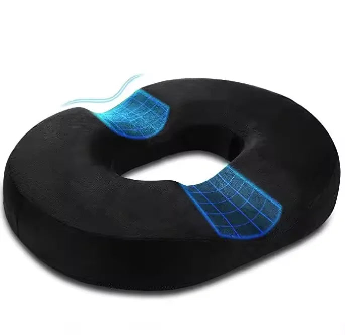 Donut Pillow Seat Cushion,Donut Chair Cushions for Postpartum Pregnancy & Hemorrhoids,Memory Foam Seat Cushions