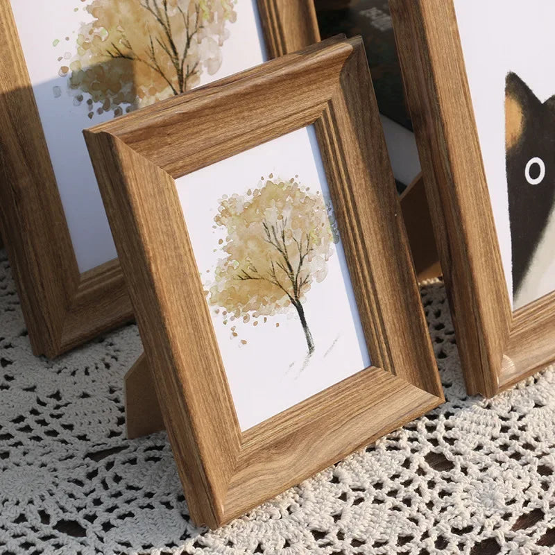 American Style Picture Frame 8 Inch 10 Inch 12 Inch A4 Tabletop Frame Premium Quality Photo Frame for Home Decor