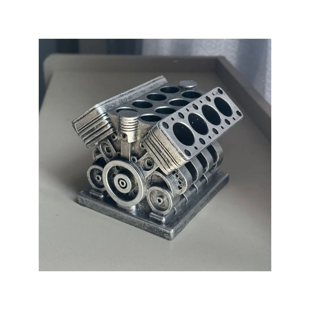 The 2025 New Pen Holder with V8 Engine Is A High-appearment-level Student Office Pen Holder Engine Pen Holder