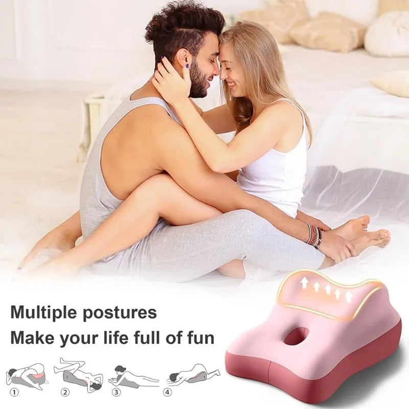 Pillow Cushion Streamline Memory Foam Lumbar Orthopedic Support Chair Car Bed Back Pain Relief Couple Lumbar Household