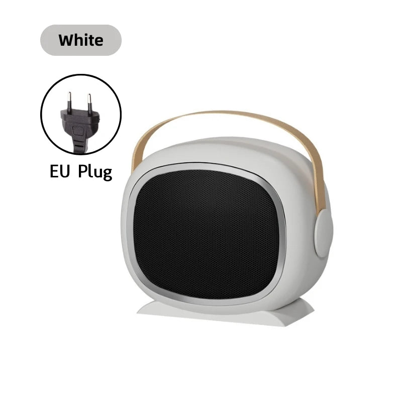 MSS 1200W PTC Ceramic Electric Heater - Fast Heating Air Warmer with Anti-Tip Over Home Office Winter Heating Appliance