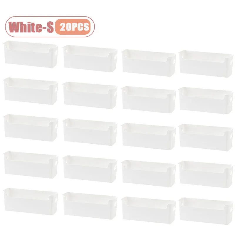 Flexible Storage Box for Data Cables Office Supplies Wall Mount Desktop Placement Office Bedroom Organization