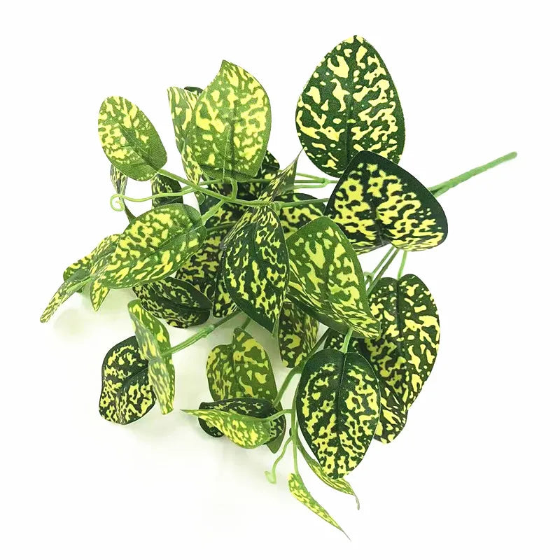 30-38CM Artificial Desktop Plants Green Plastic Lily Bamboo Simulation Gladiolus Hotel Display Christmas Home Decor