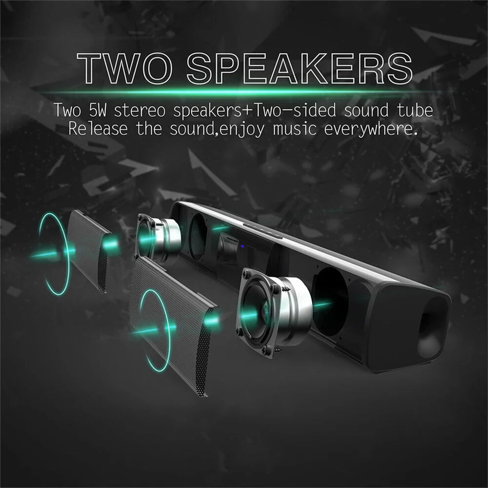 Home Theater Sound System Bluetooth Speaker Computer Speakers For TV Soundbar Wired Wireless Bass Subwoofer Speaker