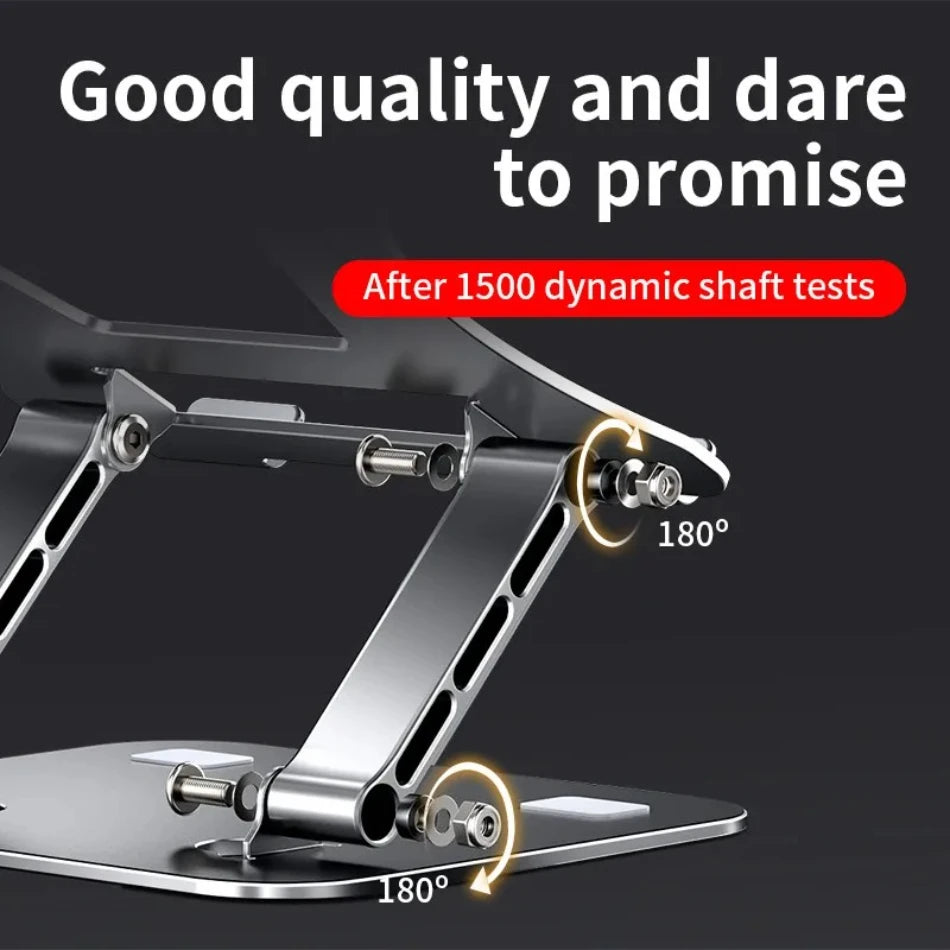 Phone Holder Tablet Stand Adjustable Aluminum Alloy Laptop Up to 17 ’Portable Desktop Folding Station Cooling Support