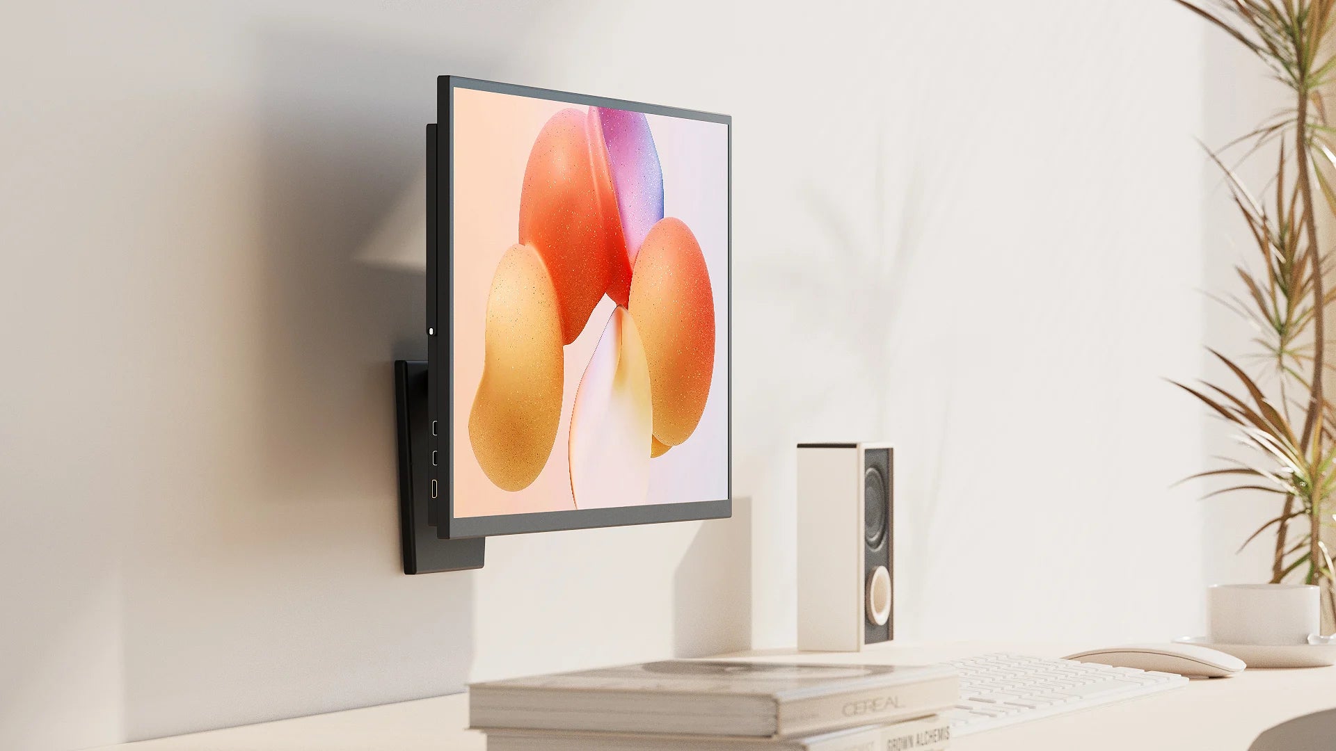 UPERFECT Portable Monitor Stand Adjustable Laptop Holder With 360Rotating Heavy Duty Aluminum Mount For 13-27 Inch