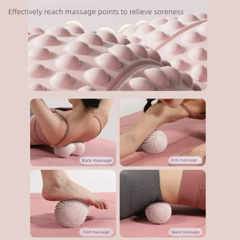 Fascia Ball Massage Foot Neck Ball Membrane Peanut Ball Sole Muscle Relaxation To Relieve Fatigue Yoga Arch Back Fascia