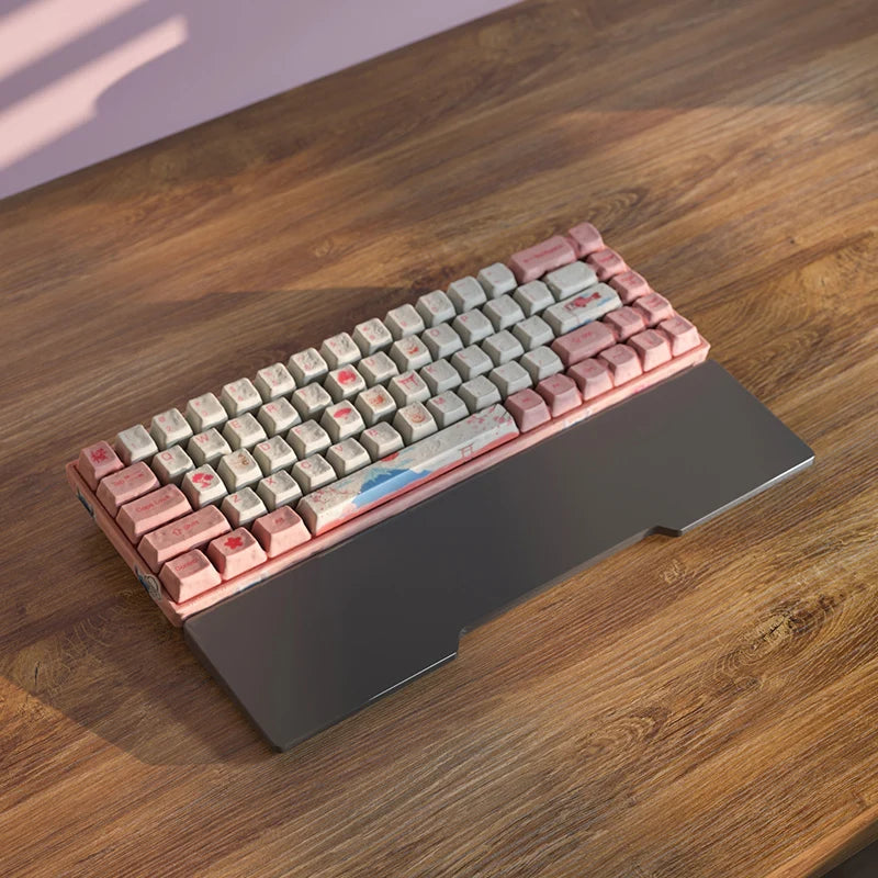 Acrylic Keyboard Hand Rest Custom Frosted Transparent Ergonomics Relax Wrist Rest for60/68/75/87/98/104key Mechanical