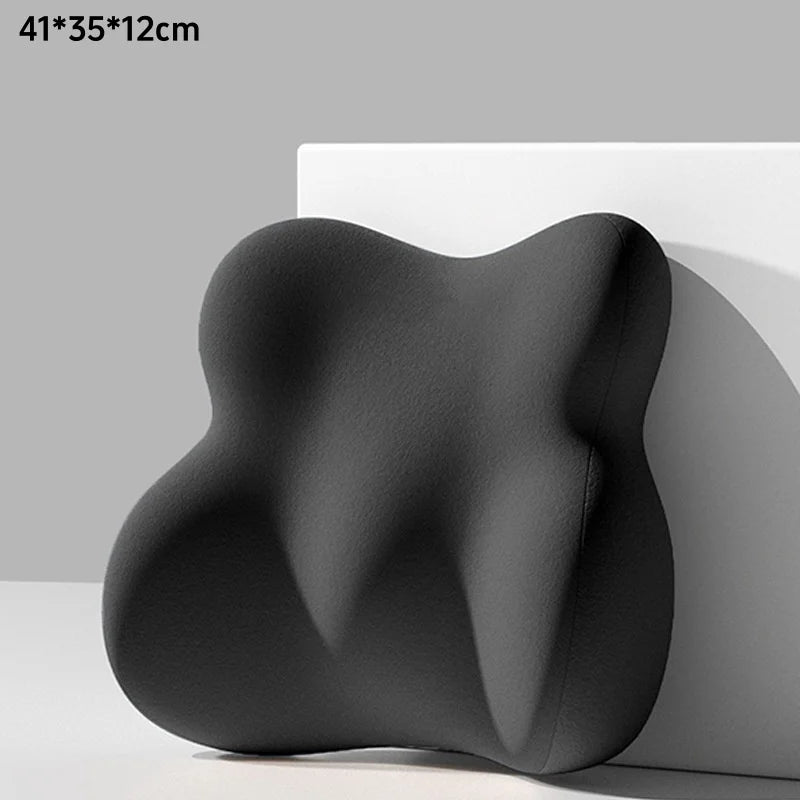 Memory Foam Lumbar Back Cushion Car Office Chair Lumbar Cushion Postpartum Waist Support Multi Functional Pain Relief