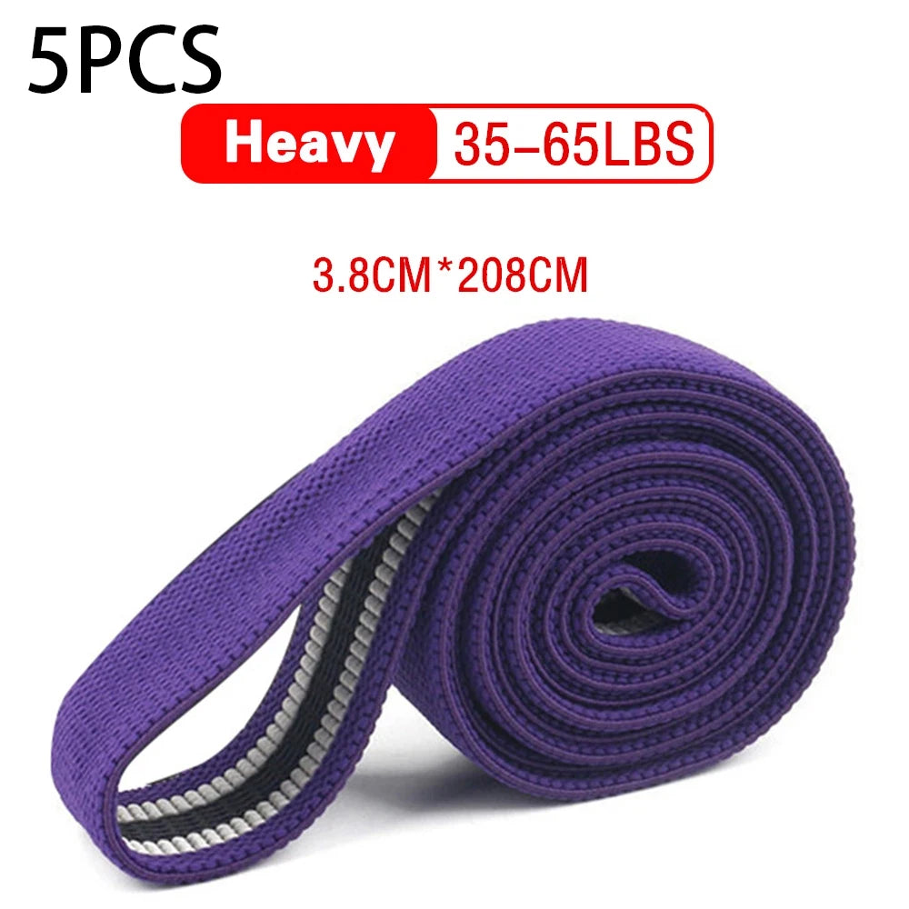 Long Resistance Bands Elastic Bands for Pull Up Assist Stretching Training Booty Band Workout Home Yoga Gym Fitness