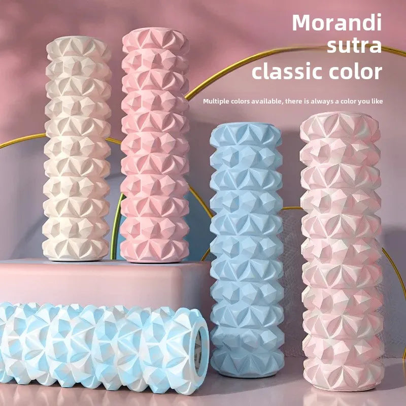 Diamond Foam Axle New Style Roller Slimming Legs Beauty Shaping Deep Massage Yoga Column Muscle Relaxation Equipment