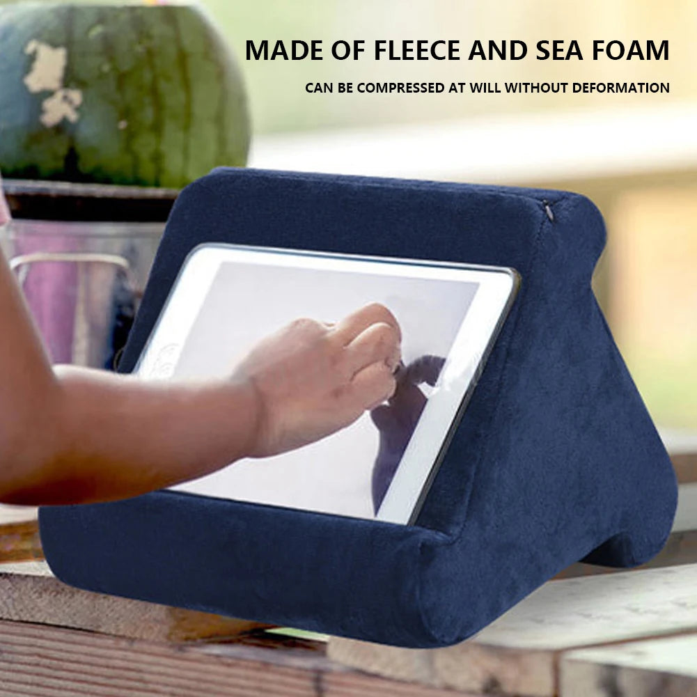 Pillow Tablet Phone Stand Compatible with All Tablets Tablet Holder Tablet Support for Phones and iPad Kindle E-Reader