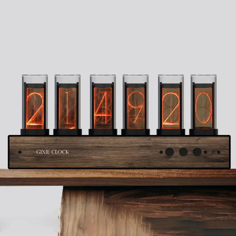 Creative Led Proposed Glow Tube Clock Destiny Stone Gate APP Rate of Change Detector Multi Functional Timer Desktop
